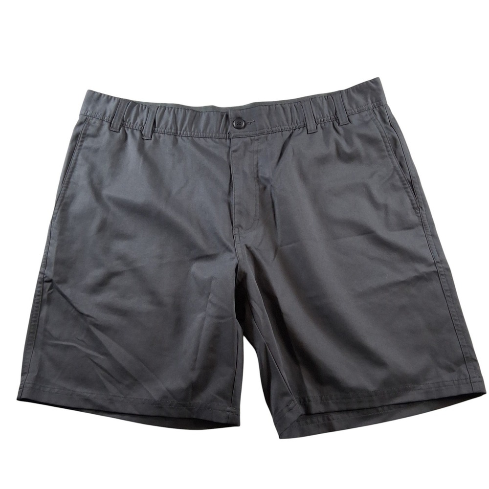 Columbia Mens Shorts 40/50 Dark Gray Regular Fit Freezer Coil Outdoor Hiking